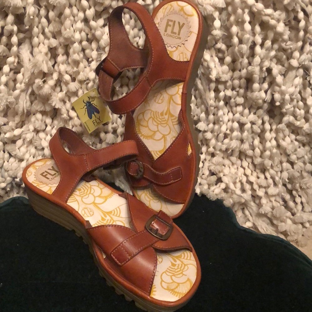 Brown Leather Sandals